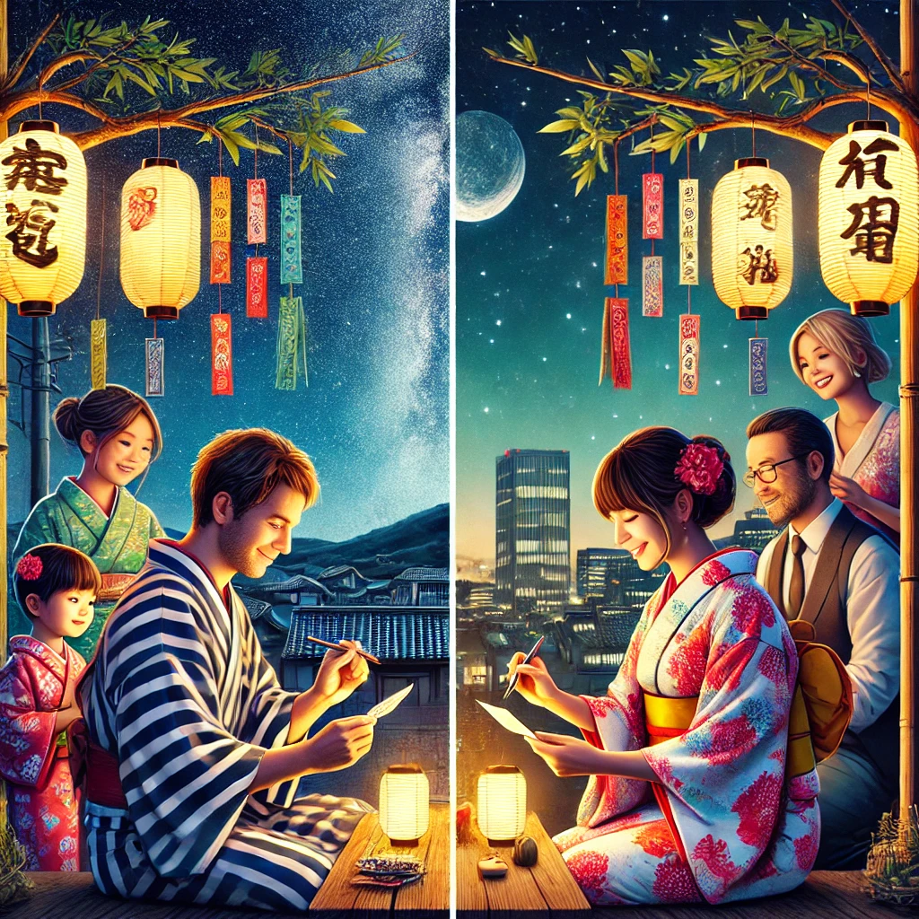 日本の七夕と海外の七夕の違い 